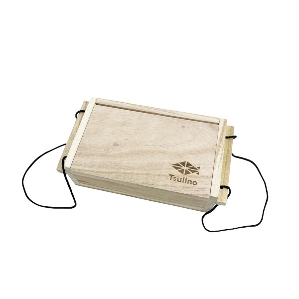 活きエサが長持ちする木製エサ箱